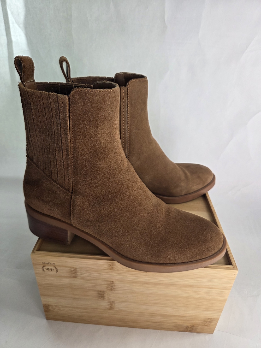 Dolce Vita Women's Suede Ankle Boots in Brown Size 9